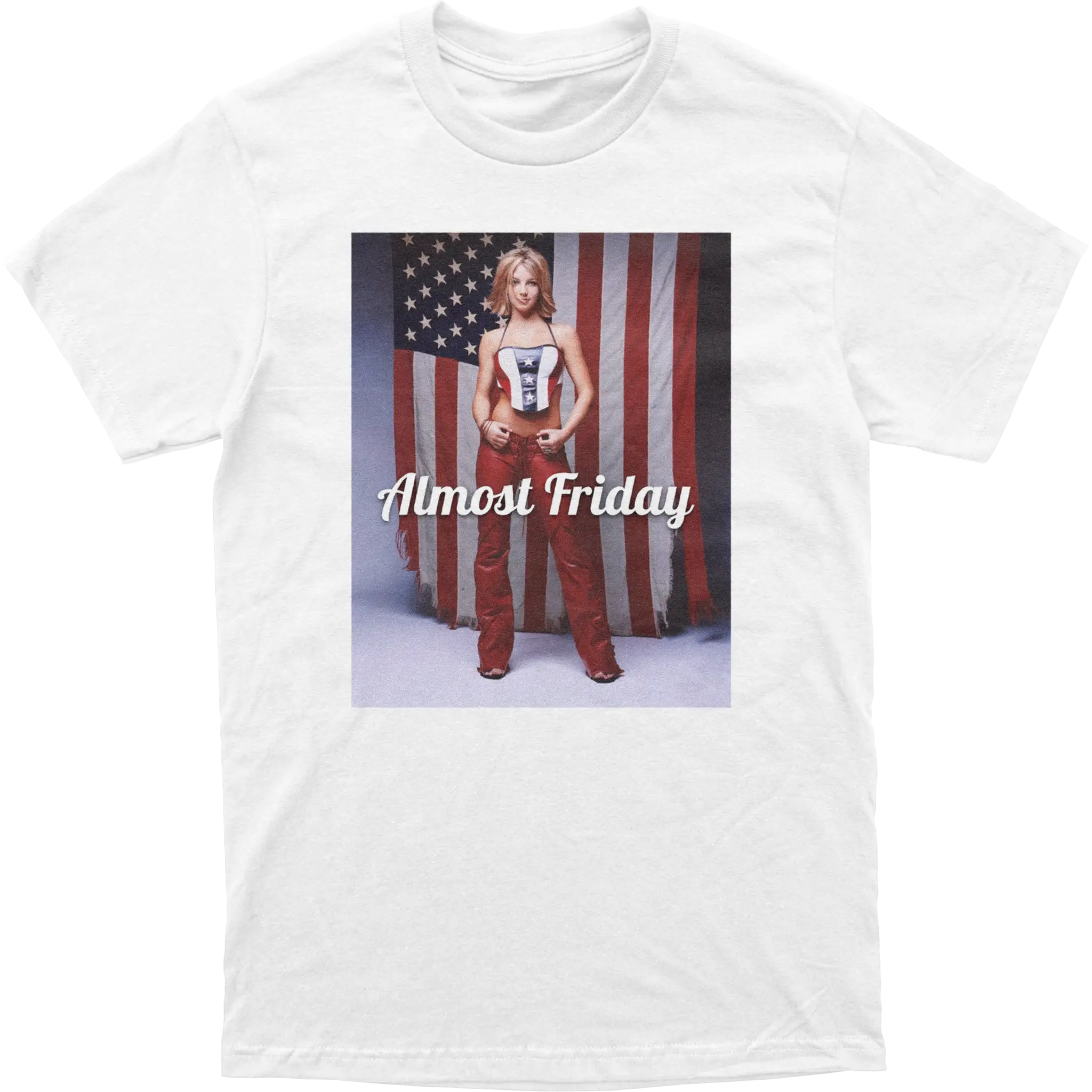 Almost Friday American Dream Tee - Image 2
