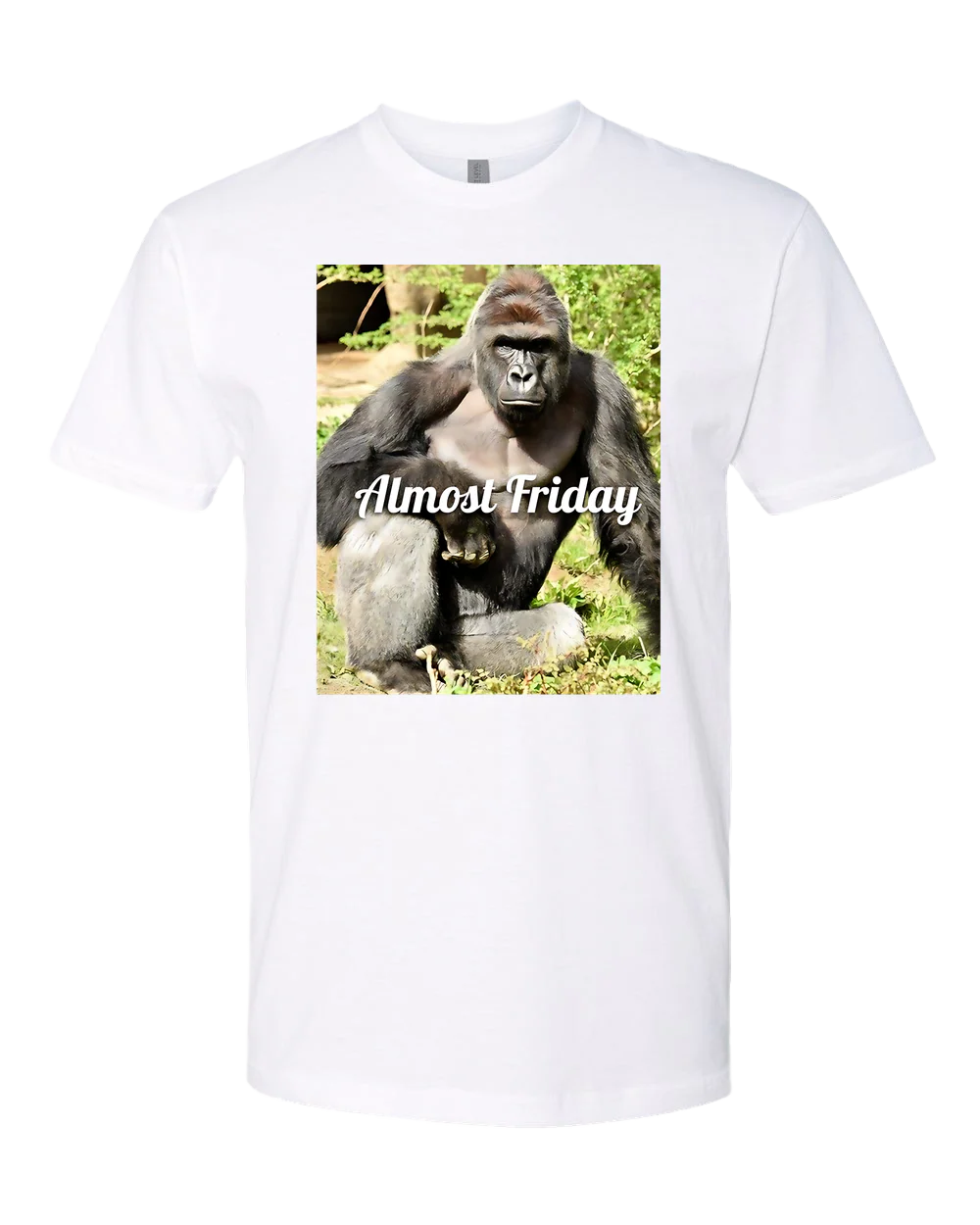 Almost Friday Built Different Tee - Image 2
