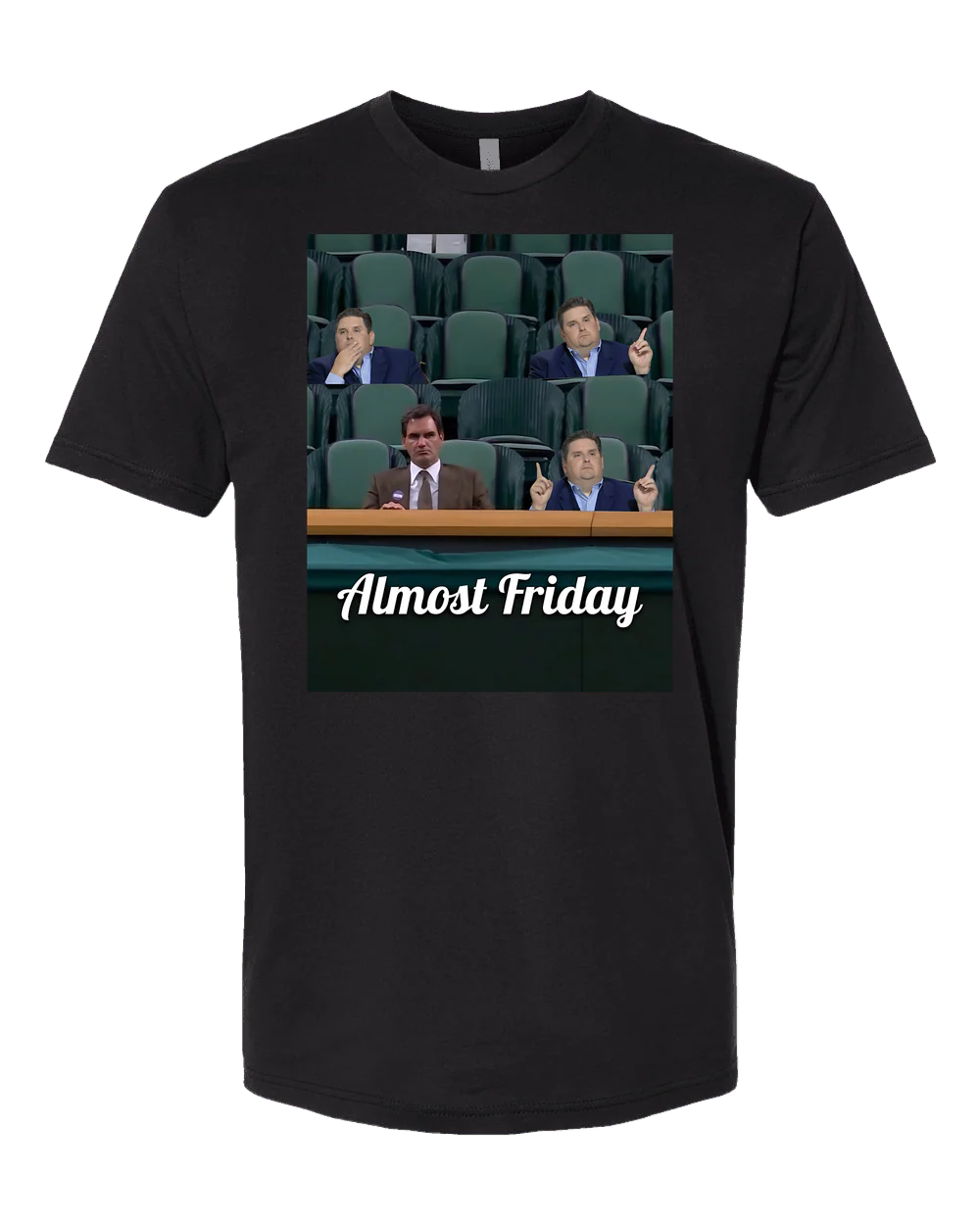 Almost Friday Fed and Windy Tee - Image 2