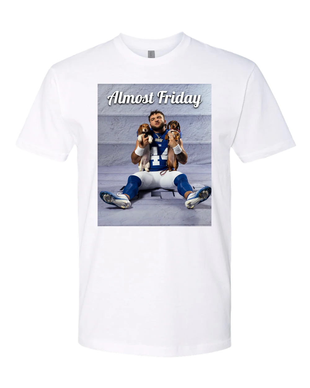 Almost Friday Skatt Puppies Tee - Image 2