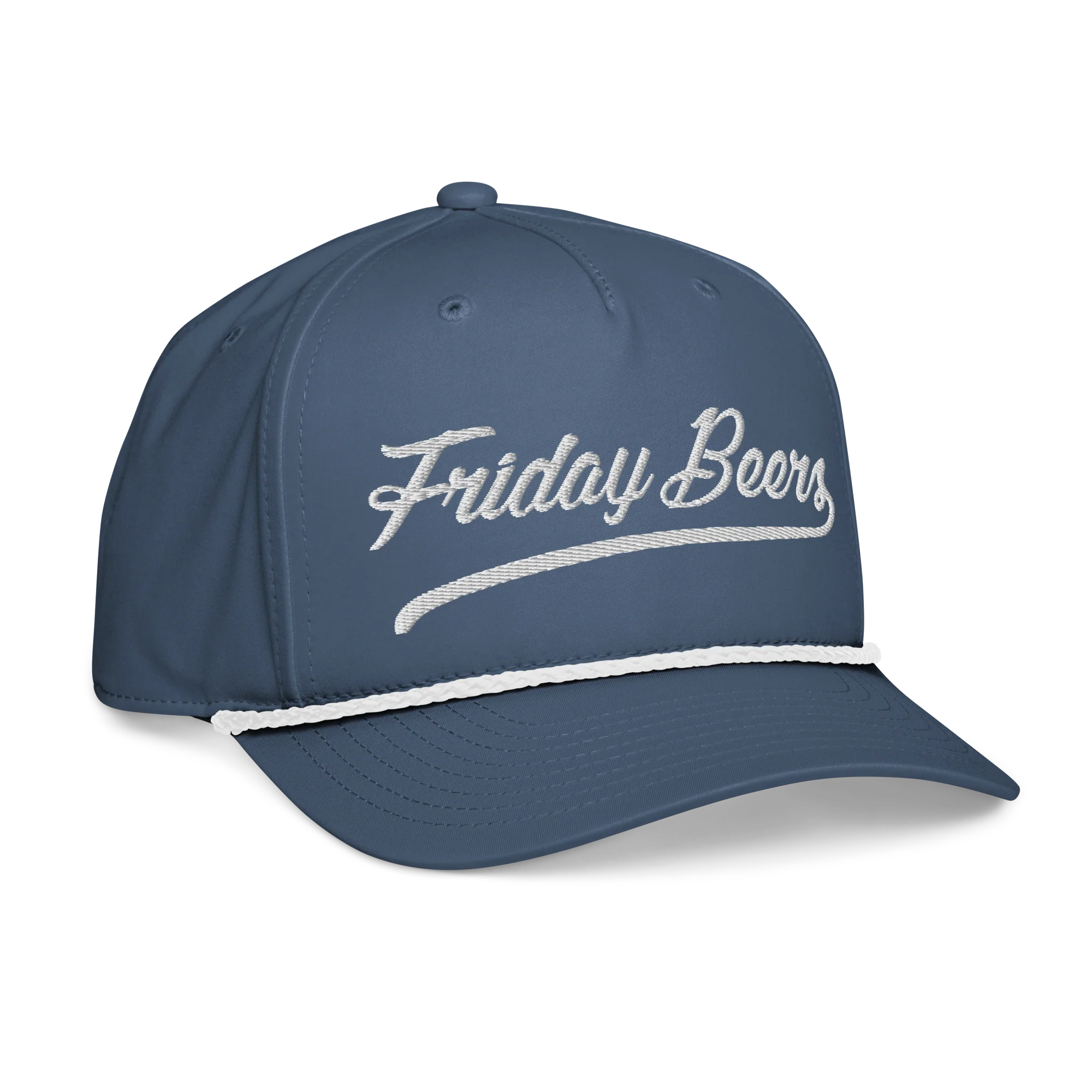 Friday Beers Embroidered Rope Hat - Image 5
