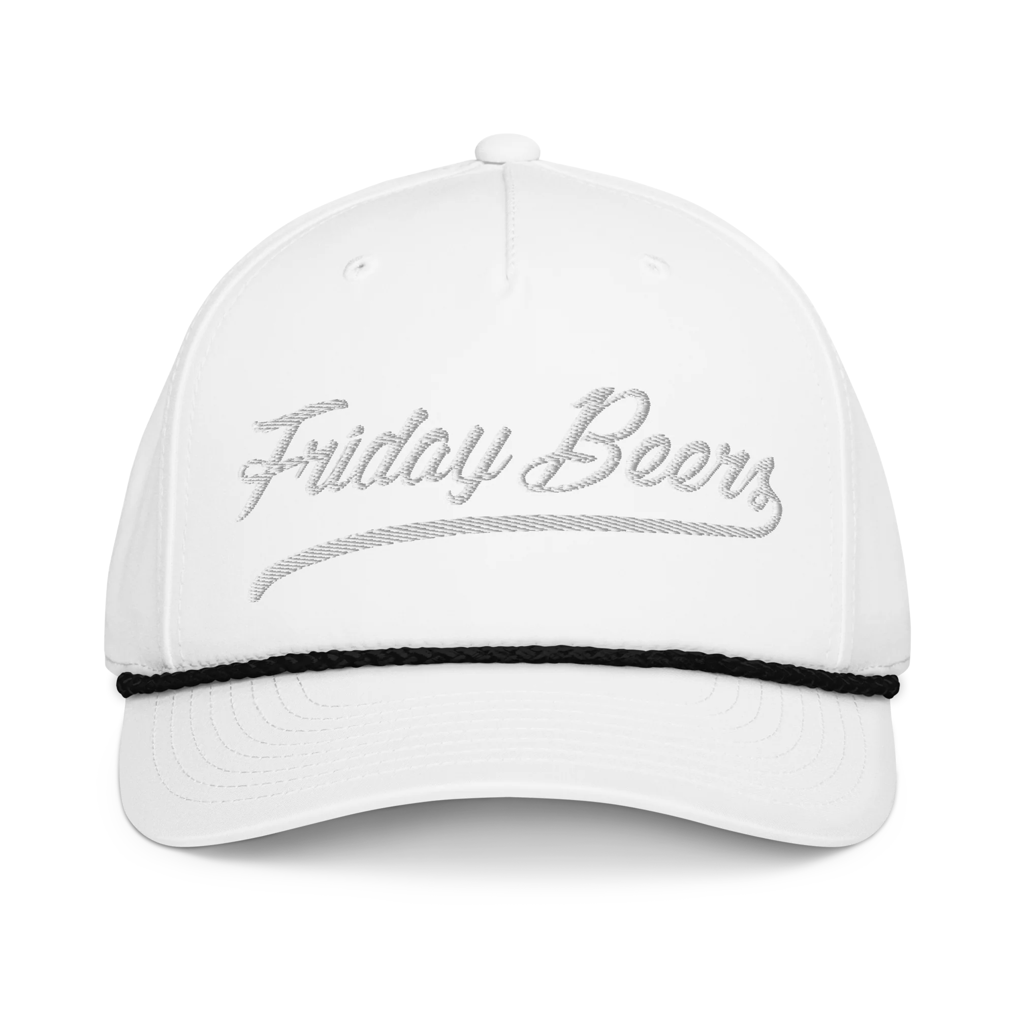Friday Beers Embroidered Rope Hat - Image 7