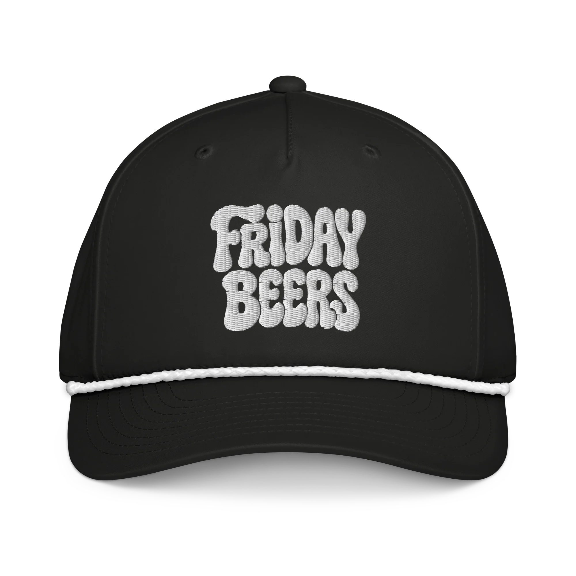 Friday Beers Embroidered Rope Hat - Image 2