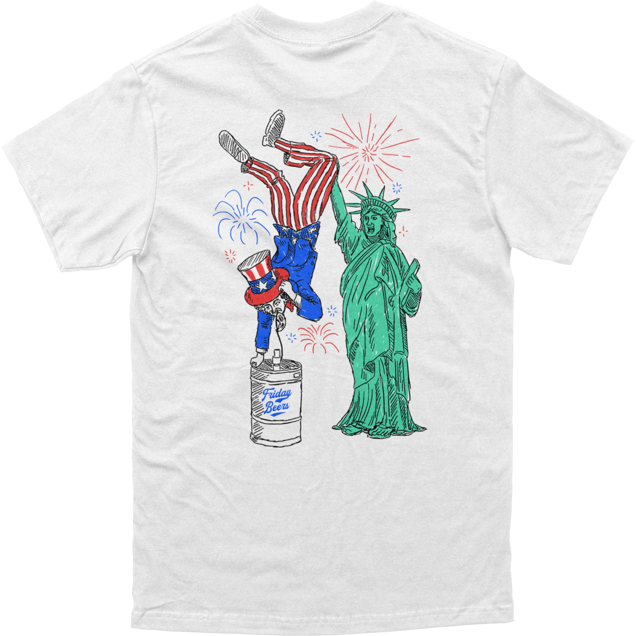 America Keg Stand Tee - Image 3