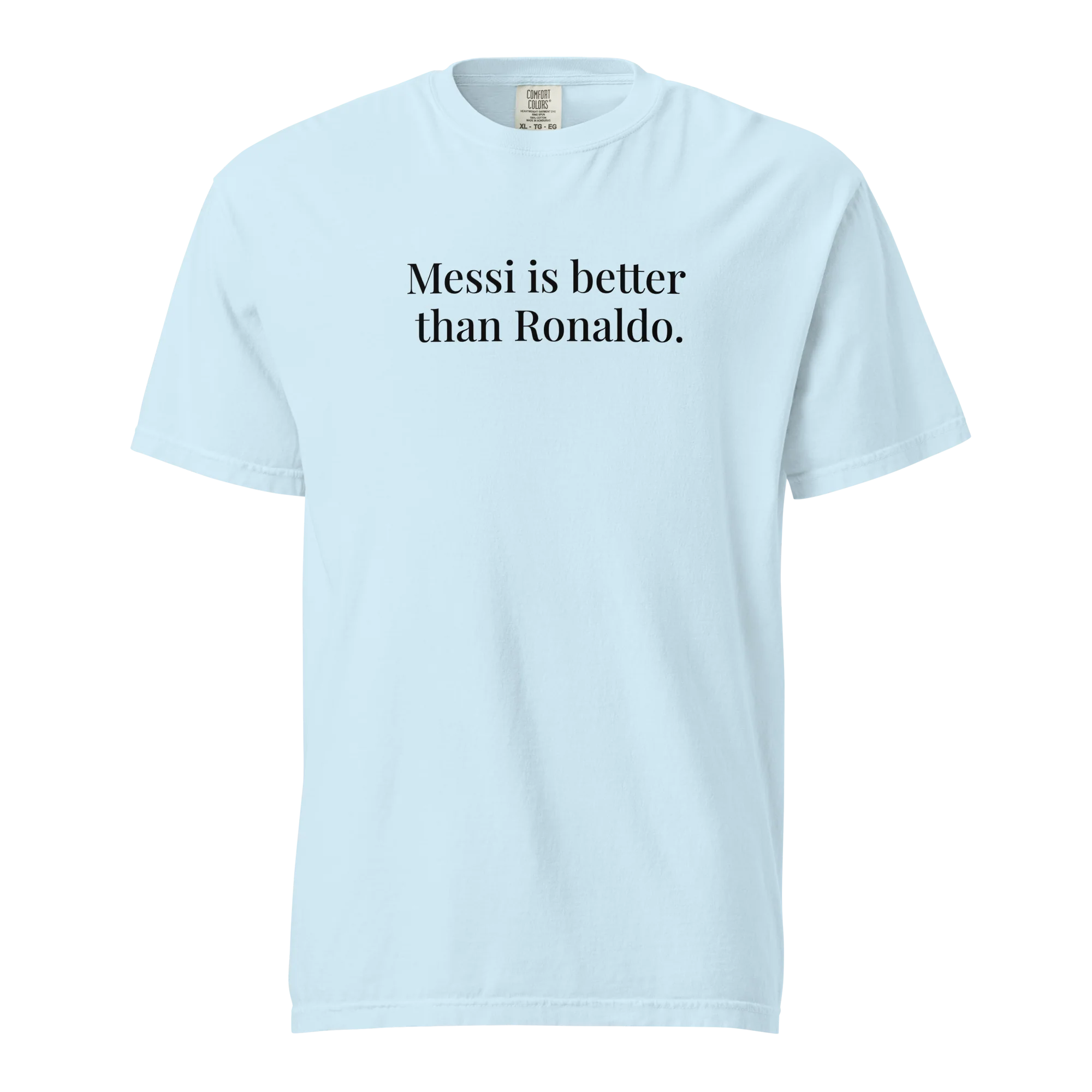 Messi > Ronaldo Tee