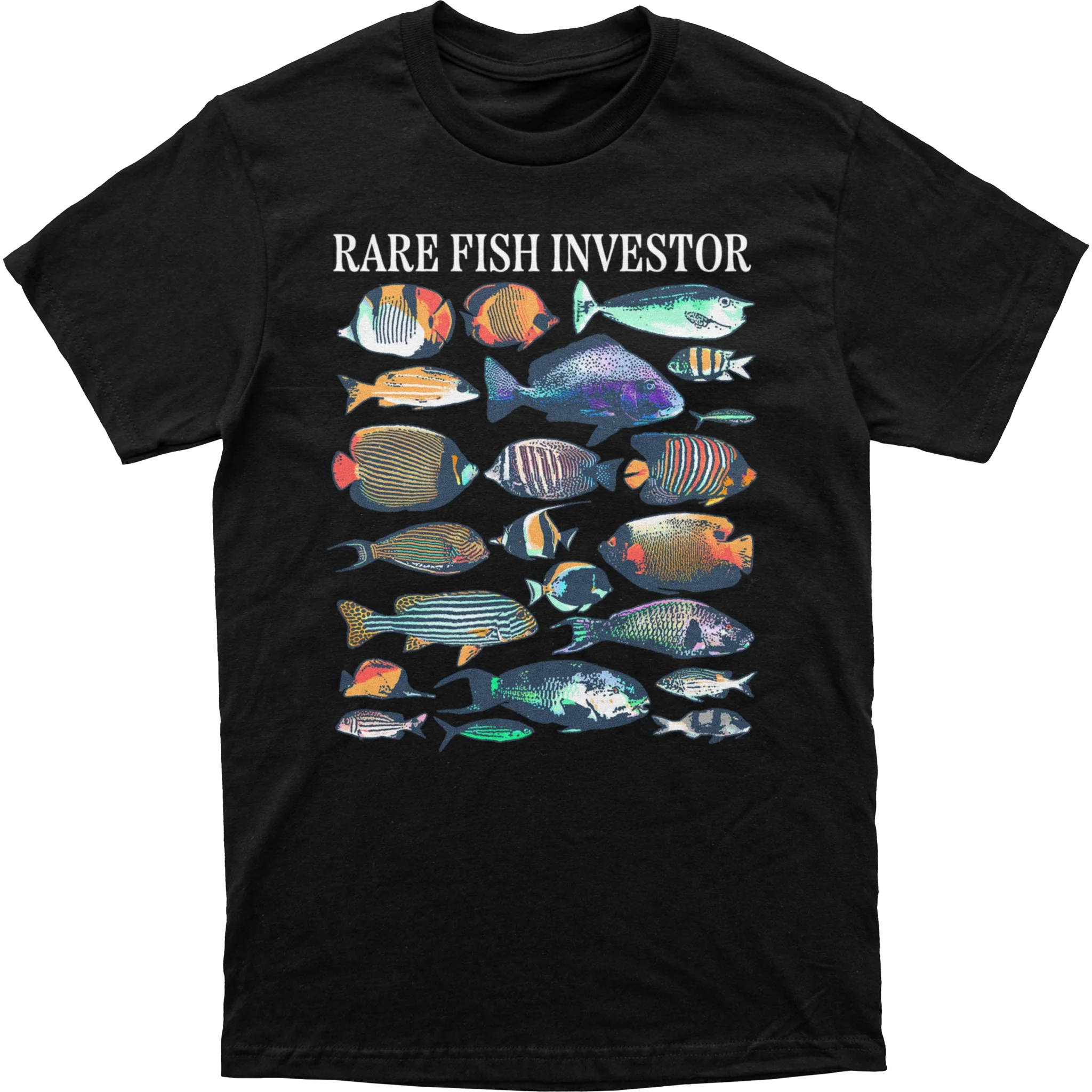 Rare Fish Investor Illustration Tee - Image 6