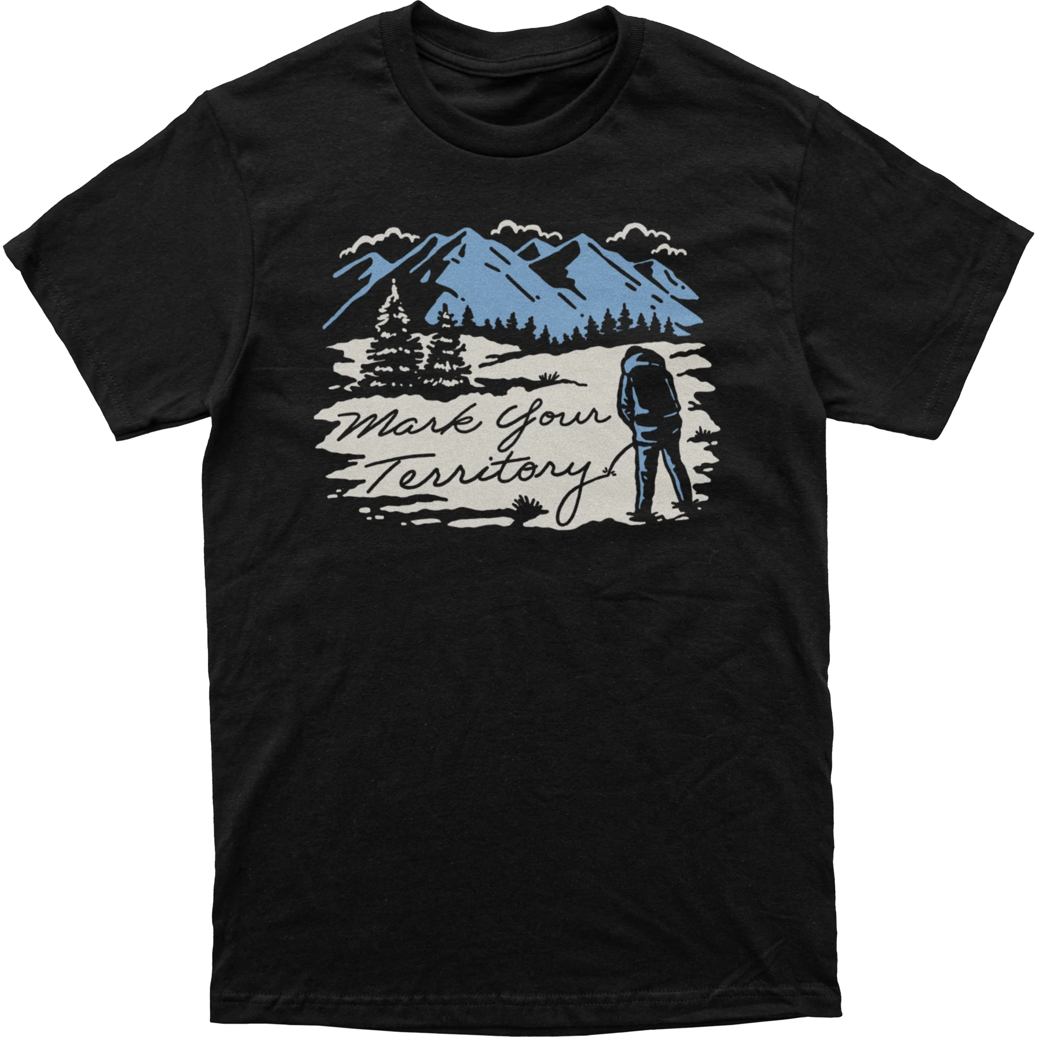 Snowy Mark Your Territory Tee