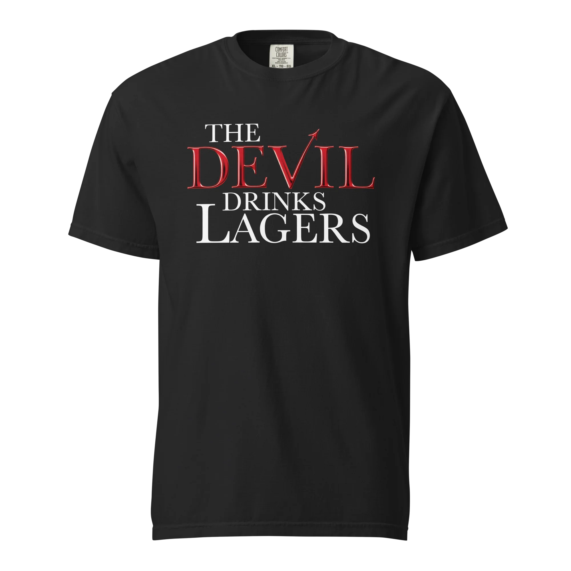 The Devil Drinks Lagers Tee
