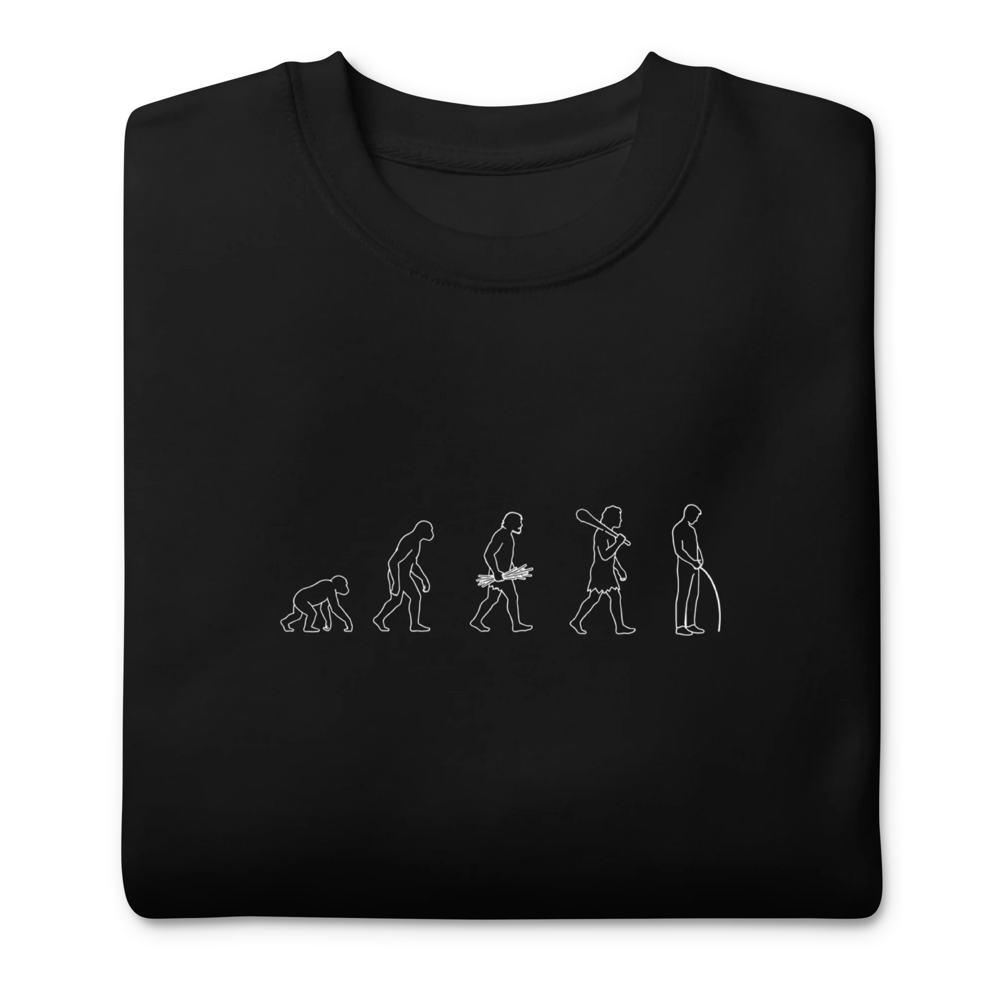 The Evolution Piss Crewneck - Image 2